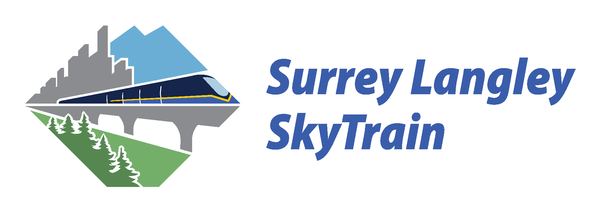 Surrey Langley Skytrain logo