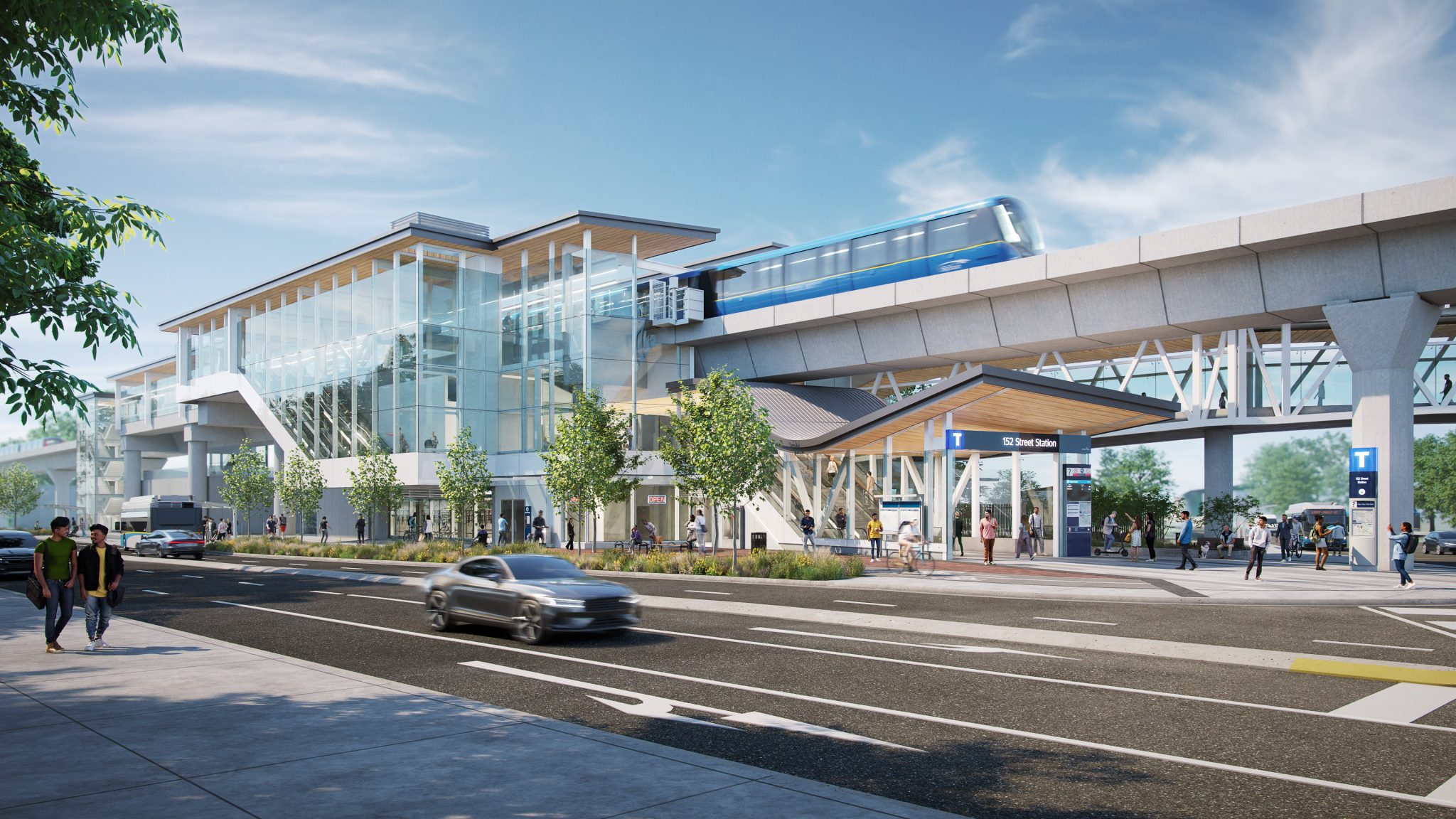 Current Work - Surrey Langley Skytrain