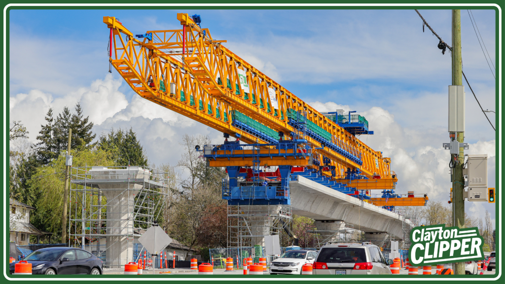 An image of the Clayton Clipper launching gantry.