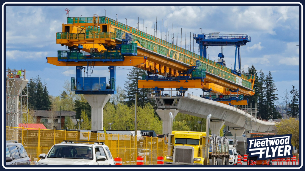 An image of the Fleetwood Flyer launching gantry.